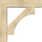 Ekena Millwork Westlake Block Rough Sawn Bracket w/ Offset Brace, Douglas Fir, 8"W x 36"D x 36"H BKT0806X36X36WTL05RDF - alternate 3